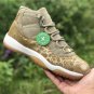 Air Jordan 11 WMNS Neutral OliveSail-Gum Light Brown