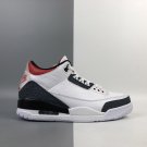 Air Jordan Retro 3 SE-T WhiteFire Red-Black