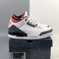 Air Jordan Retro 3 SE-T WhiteFire Red-Black