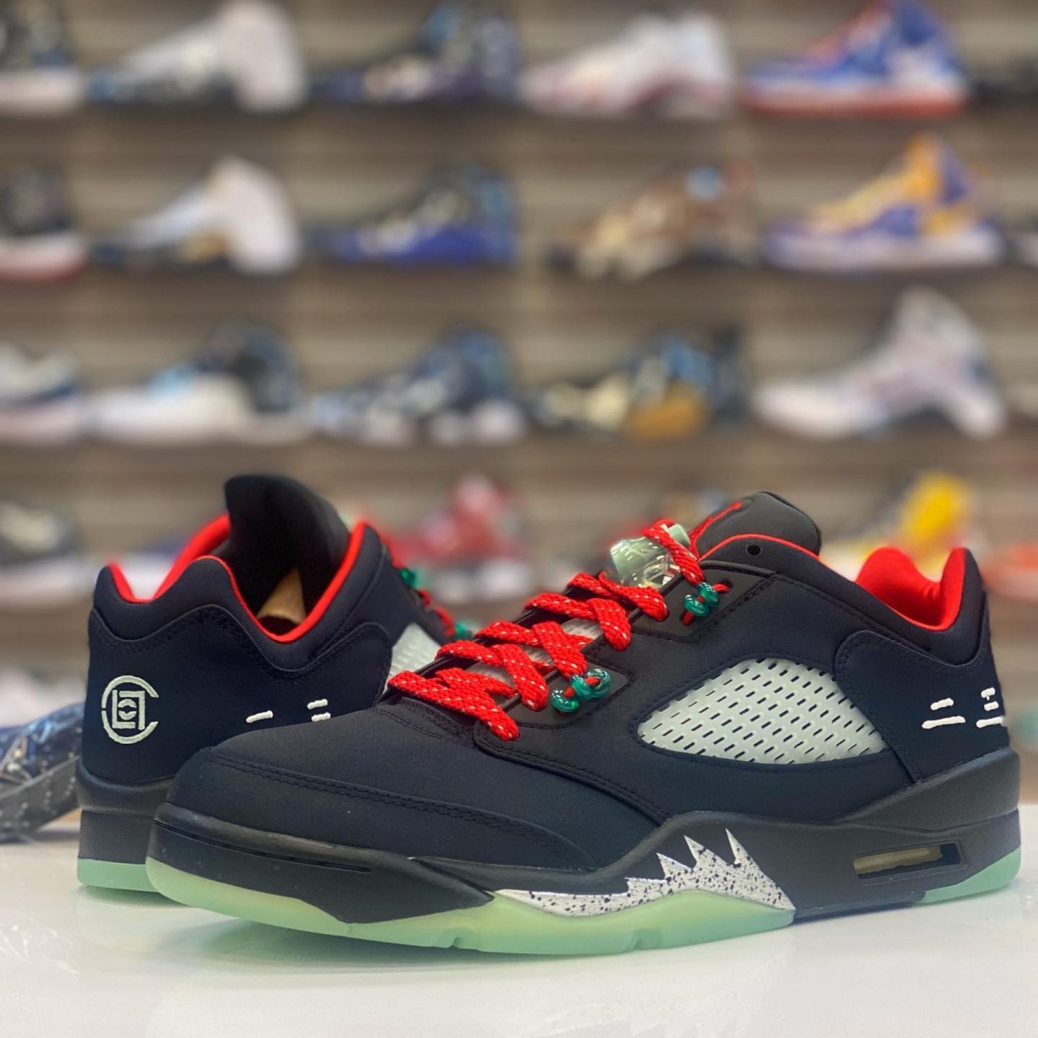 Clot x Air Jordan 5 Low SP &acirc;��Jade&acirc;��