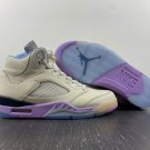 DJ Khaled X Air Jordan 5 We The Best Sail Washed Yellow Violet Star
