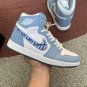 Jordan 1 High Blue White Dior