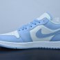 Jordan 1 Low Aluminum WhiteBlue