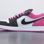 Jordan 1 Low Black Active Fuchsia