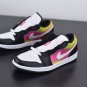 Jordan 1 Low Black Active Fuchsia Cyber