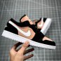 Jordan 1 Low Black White Rose Gold
