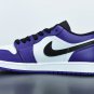 Jordan 1 Low Court Purple White
