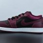 Jordan 1 Low Dark Beetroot Black
