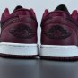 Jordan 1 Low Dark Beetroot Black