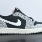 Jordan 1 Low SE Crater Black Grey