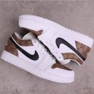 Jordan 1 Low White Brown