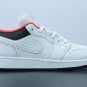 Jordan 1 Low White Red Black