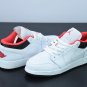 Jordan 1 Low White Red Black