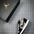 Jordan 1 Low Zebra Black White
