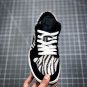 Jordan 1 Low Zebra Black White
