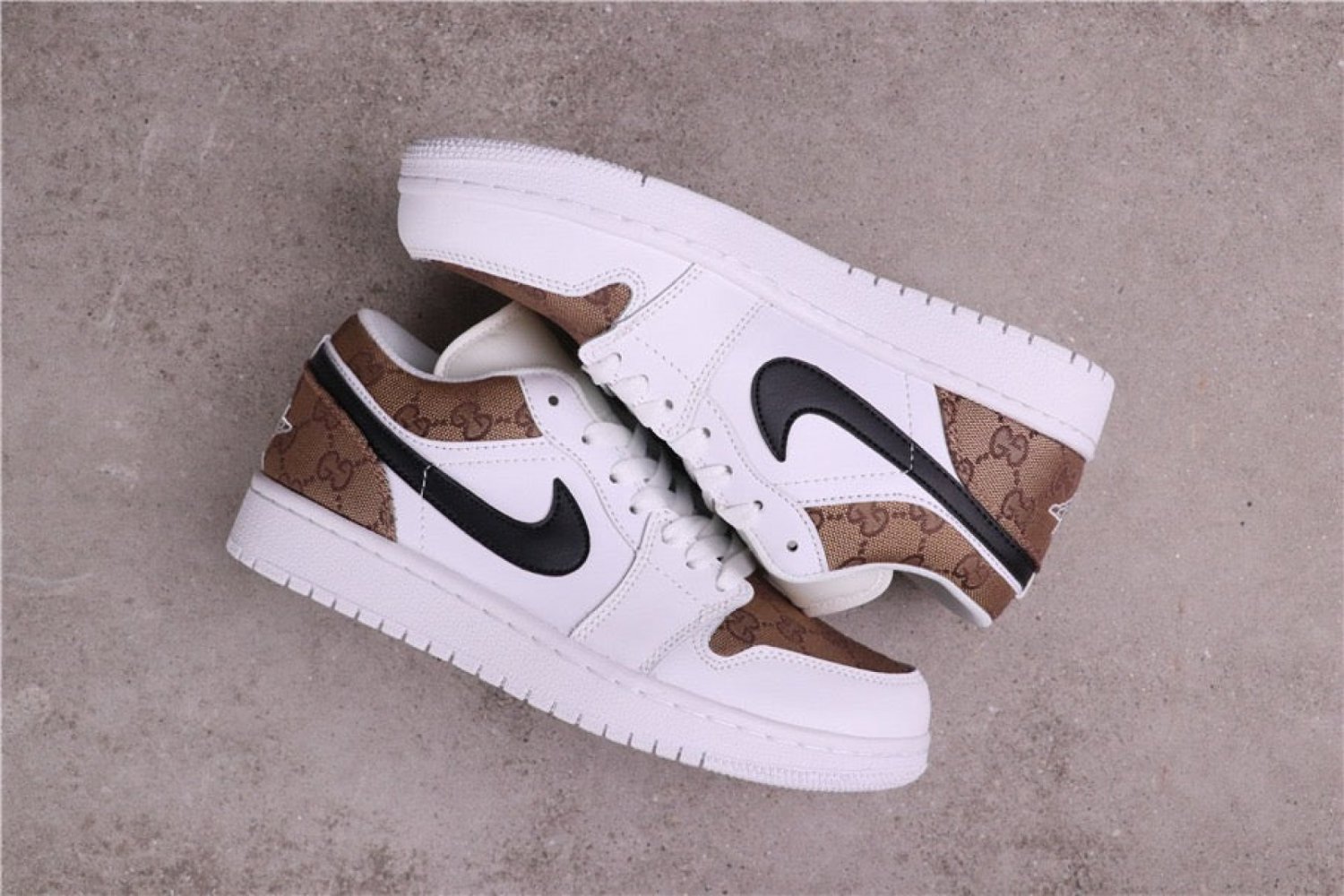 Jordan 1 Low White Brown