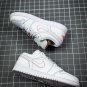 Jordan 1 Low White Green Pink