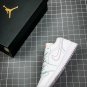 Jordan 1 Low White Green Pink