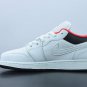 Jordan 1 Low White Red Black