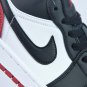 Jordan 1 Low White With Black & Red