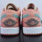 Jordan 1 Retro Light Pink With Blue Swoosh
