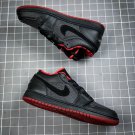 Jordan 1 Retro Low ‘Black Silver Red’