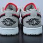 Jordan 1 Retro Low Light Iron Ore Siren Red