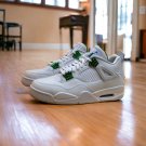 Jordan 4 retro white metallic silver pine