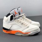 Jordan 5 White Orange