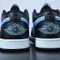 Jordan Low Black University Blue