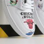 NBA X Air Jordan 1 Retro High OG &acirc;��White Perforated&acirc;�� Custom