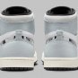 Nike Air Jordan 1 CMFT Shoes White Silver Chrome Swoosh
