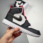 Nike Air Jordan 1 High React Black White Gym Red
