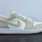Nike Air Jordan 1 Low Features Heavy Tumbled Tan Leather