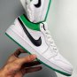 Nike Air Jordan 1 Low Lucky Green White