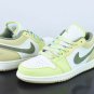Nike Air Jordan 1 Low Sail White Oil Green