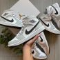 Nike Air Jordan 1 Mid  Light Smoke Grey Women's