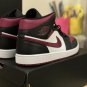 Nike Air Jordan 1 Mid Beetroot Burgundy Fearless Gold Pendants