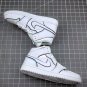 Nike Air Jordan 1 Mid Iridescent Reflective White