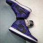 Nike Air Jordan 1 Mid Purple Black