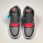 Nike Air Jordan 1 Retro High Black Satin Gym Red