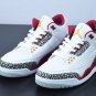 Nike Air Jordan 3 Retro Cardinal Red Sneakers