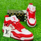Nike Air Jordan 4 Monogram White Red