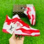 Nike Air Jordan 4 Monogram White Red