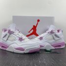 Nike Air Jordan 4 Oreo White Pink