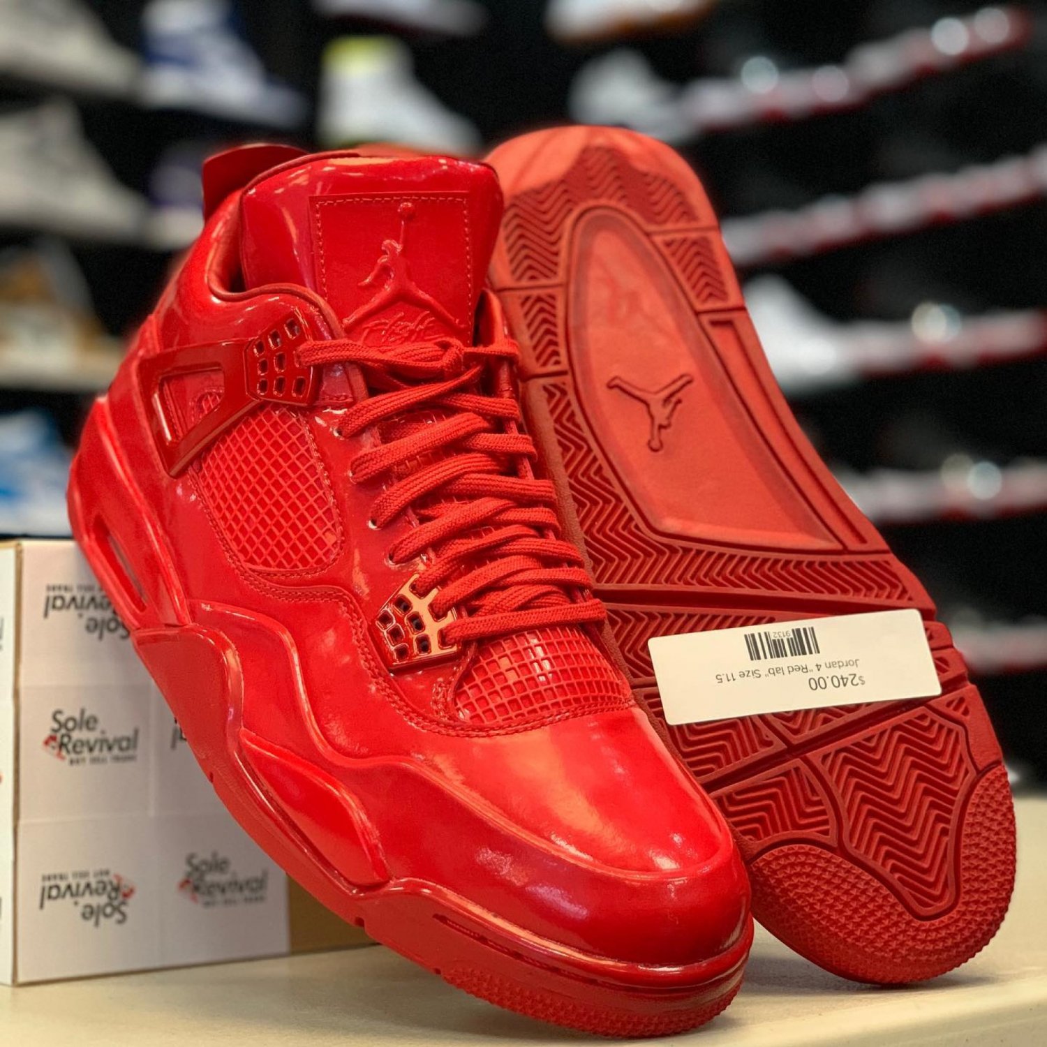Nike Air Jordan 4 Retro 11Lab4 Red