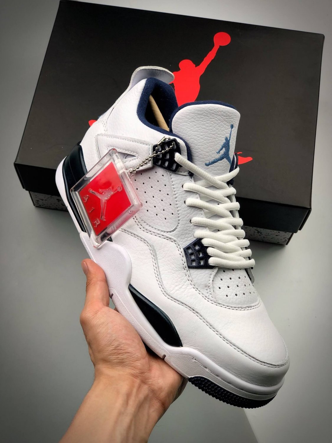 Nike Air Jordan 4 Retro LS 'Legend Blue' 314254-107
