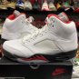 Nike Air Jordan 5 &acirc;��Fire Red&acirc;��