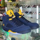 Nike Air Jordan 5 Retro Michigan PE Sneakers FA16-MNJDLS-636