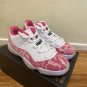 Nike Air Jordan 11 Snakeskin Pink Low